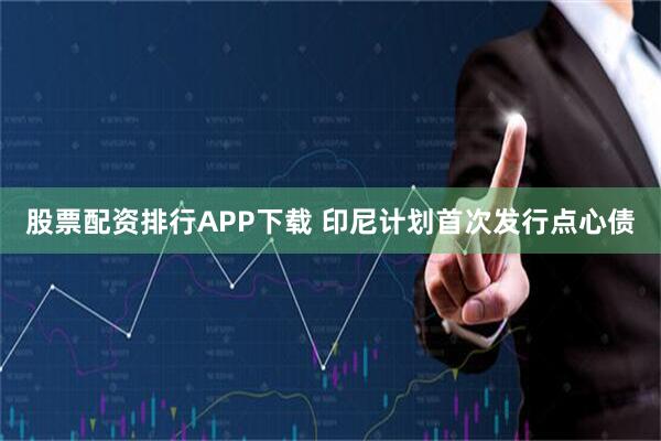 股票配资排行APP下载 印尼计划首次发行点心债